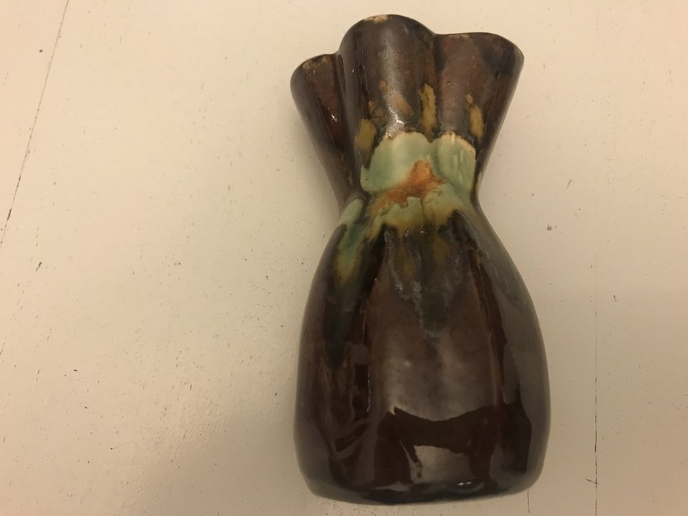 Small Numbered Ceramic Vase, 1920s