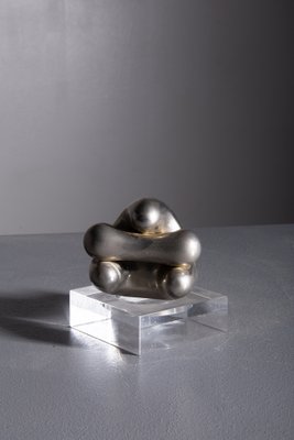 Small Organic Sculpture in Chrome-Plated Metal, 1960-RCE-2043082