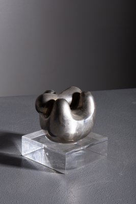 Small Organic Sculpture in Chrome-Plated Metal, 1960-RCE-2043082