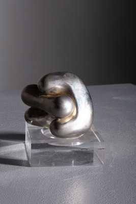 Small Organic Sculpture in Chrome-Plated Metal, 1960-RCE-2043082