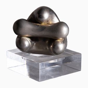 Small Organic Sculpture in Chrome-Plated Metal, 1960-RCE-2043082