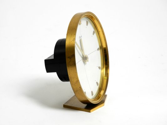 Small Original Brass Table Clock by Kienzle, 1960s-RR-2042108