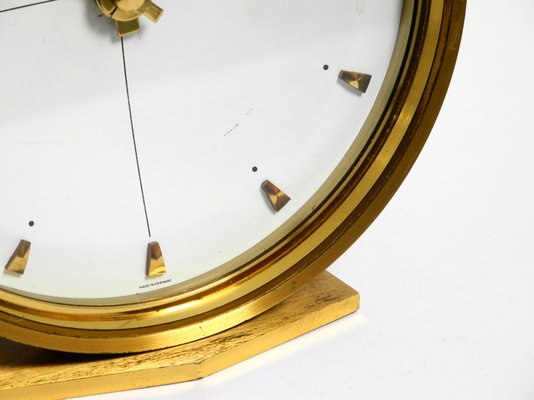 Small Original Brass Table Clock by Kienzle, 1960s-RR-2042108