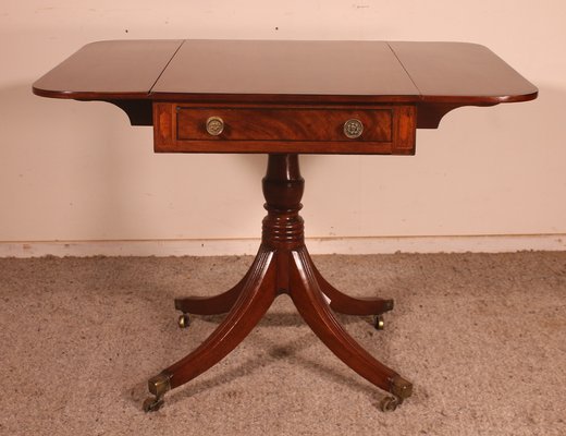 Small Pembroke Table in Mahogany, Early 19th Century-HPU-1007847