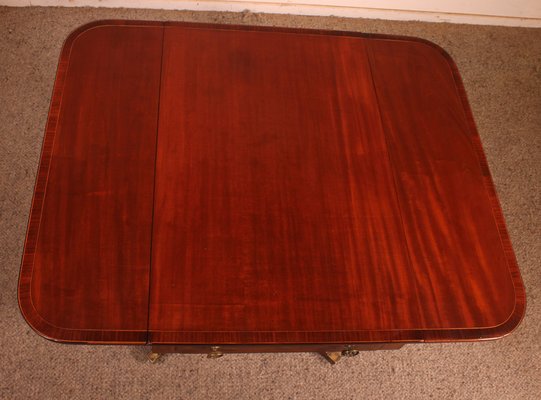 Small Pembroke Table in Mahogany, Early 19th Century-HPU-1007847