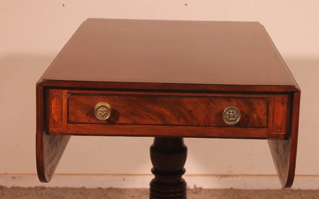 Small Pembroke Table in Mahogany, Early 19th Century-HPU-1007847