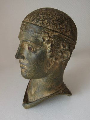 Small Plaster Bust of Delphi, 1950s-WCM-1988159