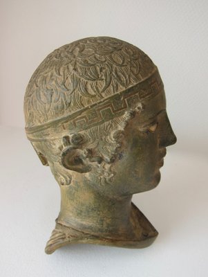 Small Plaster Bust of Delphi, 1950s-WCM-1988159