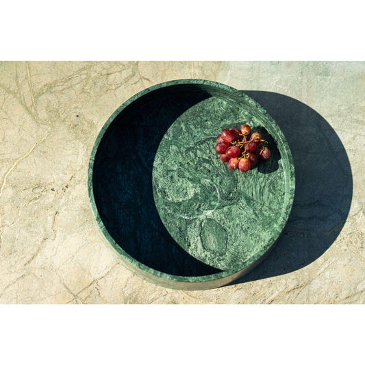 Small Plumb Marble Tray by Essenzia