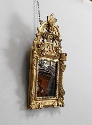 Small Regency Style Mirror, Late 19th-Century-RVK-1004494