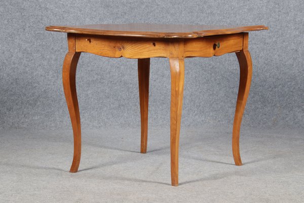 Small Rococo Style Table in Cherrywood, 1850s-DXD-1790797