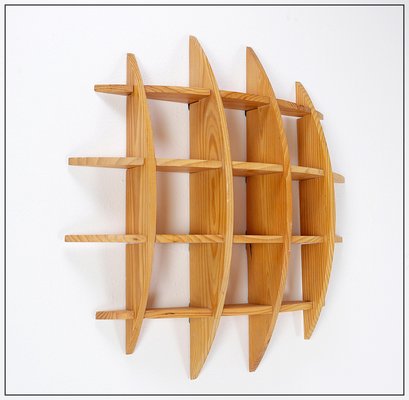 Small Round Pine Shelf-NYF-2018963