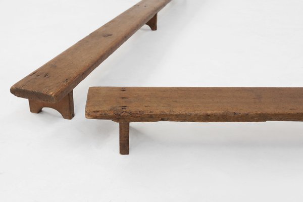 Small Rustic French Bench, 1850-YSY-1770649