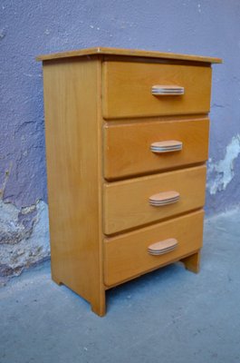 Small Scandinavian Chest of Drawers, 1960s-AIU-1427902