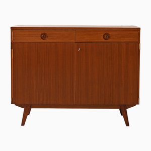 Small Scandinavian Sideboard in Teak, 1960s-QWP-2035492