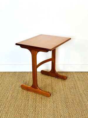 Small Scandinavian Teak Coffee Table, 1960s-PLK-2020030