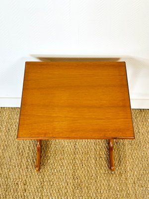 Small Scandinavian Teak Coffee Table, 1960s-PLK-2020030