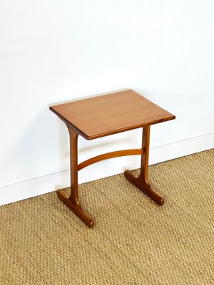 Small Scandinavian Teak Coffee Table, 1960s-PLK-2020030