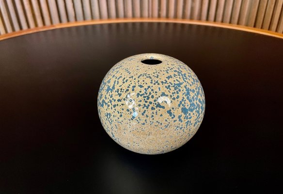 Small Serbian Studio Ceramic Art Vase by Ceramist Ljubisa Misic, 1970s-JP-1194000