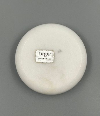 Small Shell Ashtray in Carrara Marble from Up & Up, Italy, 1970s-CZ-1673553