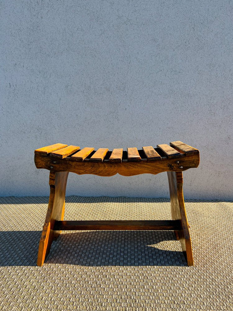 Small Slatted Bench, 1950s