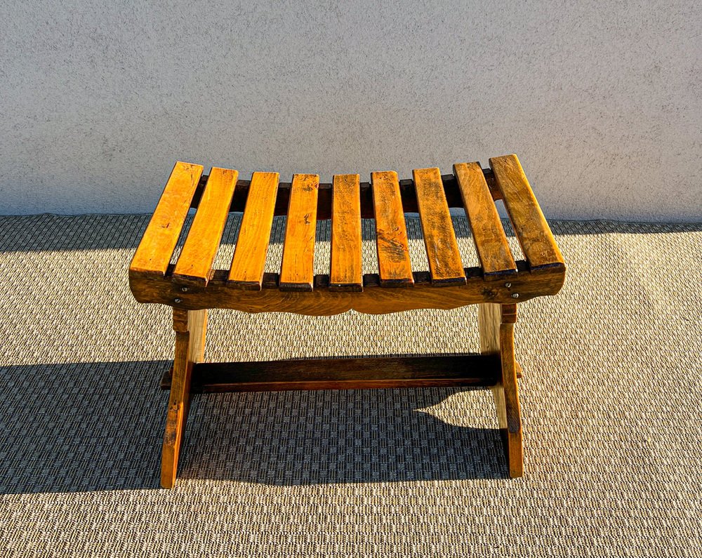 Small Slatted Bench, 1950s