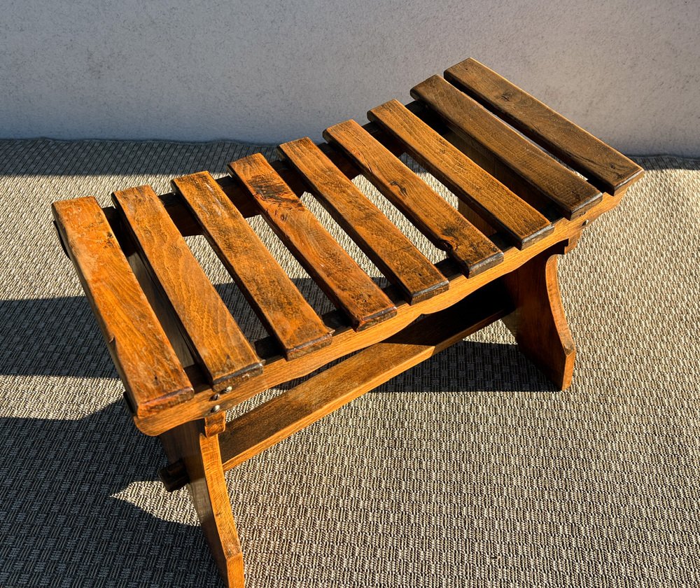 Small Slatted Bench, 1950s