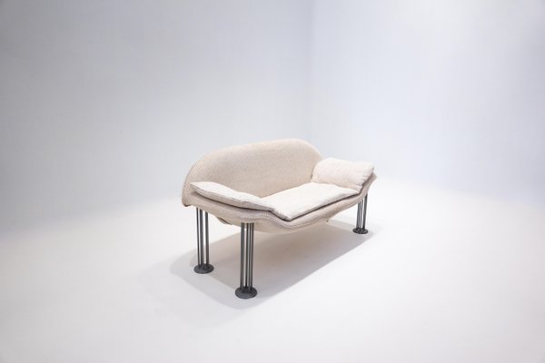 Small Sofa in Fabric by Burkhard Vogtherr for Hain + Tohme, 1980s-FGA-1252343