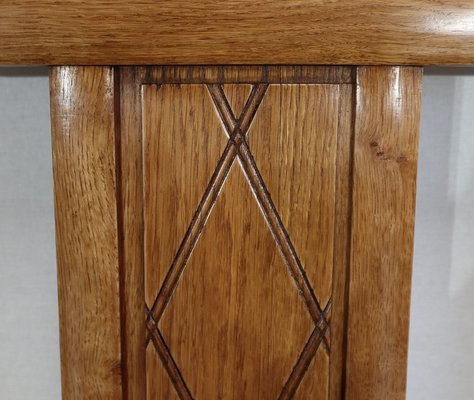 Small Solid Oak Coat Rack, 1940-RVK-1244958