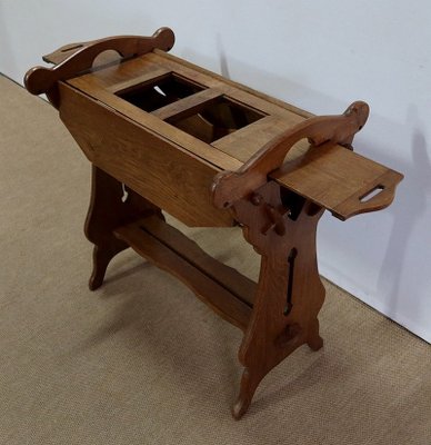 Small Solid Oak System Table, 1920-RVK-1125762