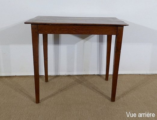 Small Solid Oak Table, 1800s-RVK-1304728