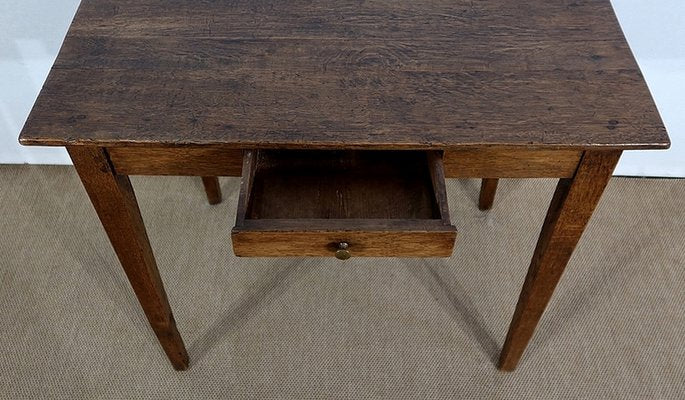 Small Solid Oak Table, 1800s-RVK-1304728