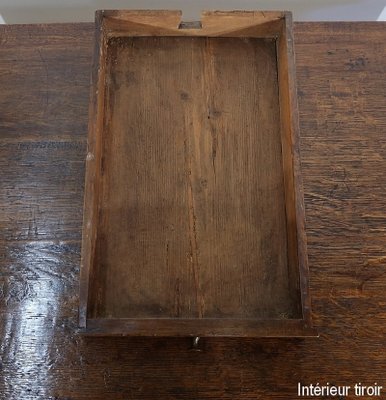 Small Solid Oak Table, 1800s-RVK-1304728