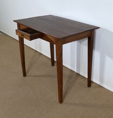 Small Solid Oak Table, 1800s-RVK-1304728