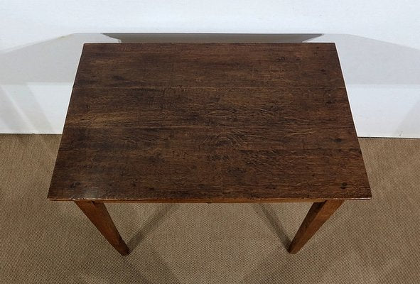 Small Solid Oak Table, 1800s-RVK-1304728