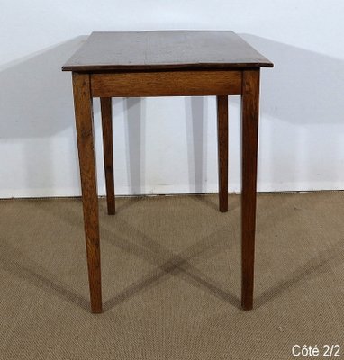 Small Solid Oak Table, 1800s-RVK-1304728