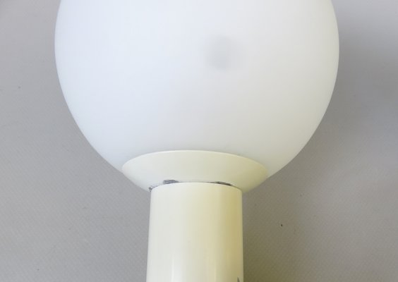 Small Space Age Table Lights in White, 1970s, Set of 2-EY-1732242