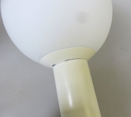 Small Space Age Table Lights in White, 1970s, Set of 2-EY-1732242