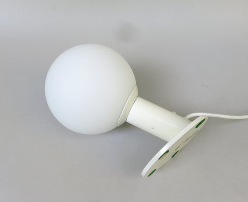 Small Space Age Table Lights in White, 1970s, Set of 2-EY-1732242