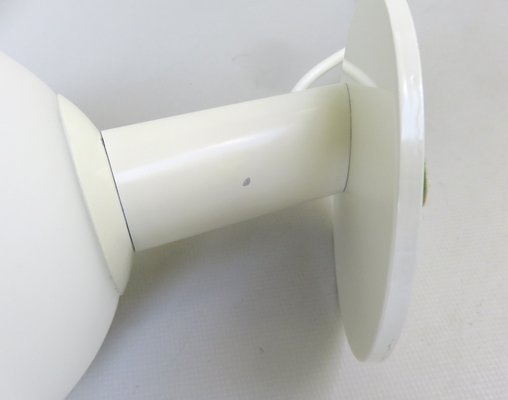 Small Space Age Table Lights in White, 1970s, Set of 2-EY-1732242