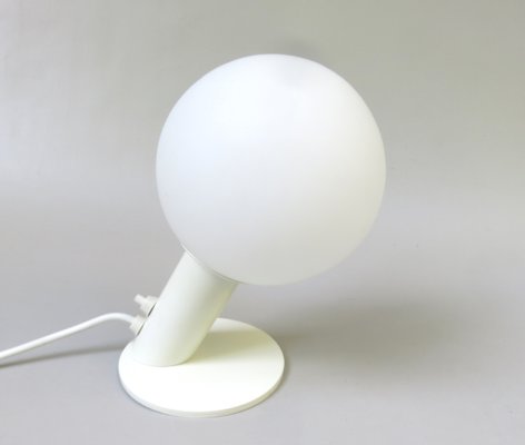 Small Space Age Table Lights in White, 1970s, Set of 2-EY-1732242