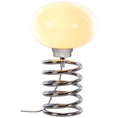 Small Spirale Table Lamp in Glass & Chrome by Ingo Maurer Design M, 1965-DEK-932643