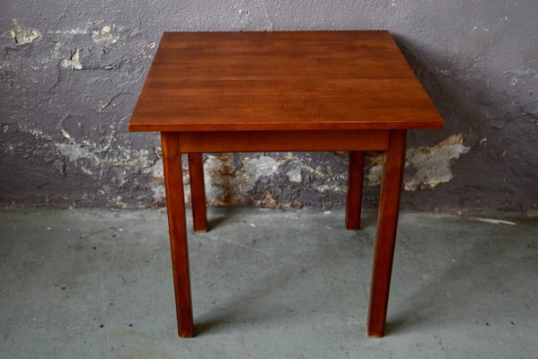 Small Square Bistro Table, 1950s-AIU-2028153