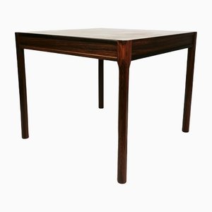 Small Square Rosewood Coffee Table, Denmark, 1960s-ZTG-1328333