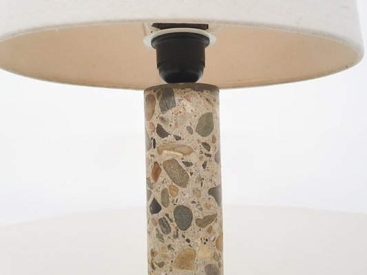 Small Stone Table Light, France, 1960s-ZO-1094972