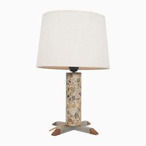 Small Stone Table Light, France, 1960s-ZO-1094972