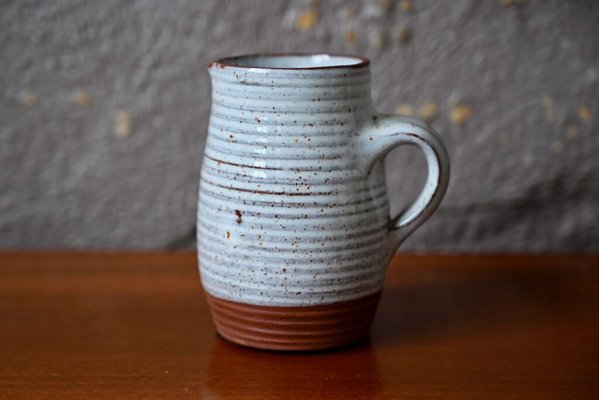 Small Stoneware Jug by Roger Jacques, Saint-Amand-en-Puisaye, France, 1960s-AIU-1799403