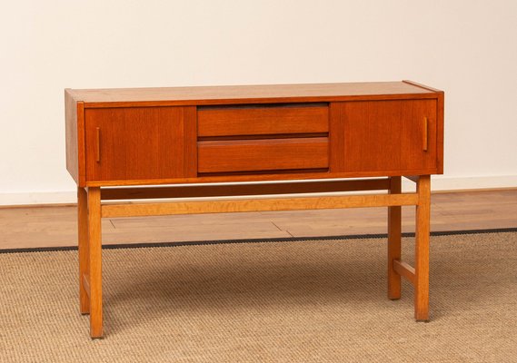 Small Swedish Sideboard in Teak, 1960s-JE-1260825