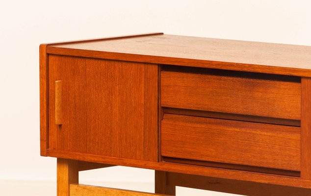 Small Swedish Sideboard in Teak, 1960s-JE-1260825