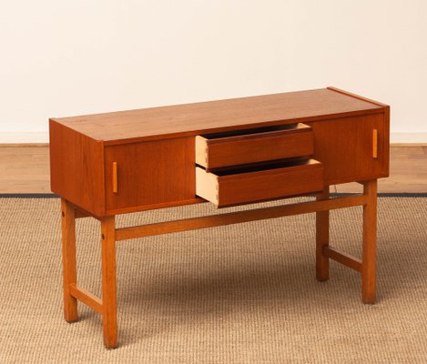 Small Swedish Sideboard in Teak, 1960s-JE-1260825